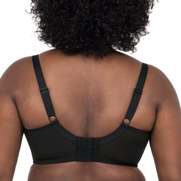 Goddess 6011 Black US 38 DDD Smooth Simplicity Underwire Bra - Picture 2 of 3